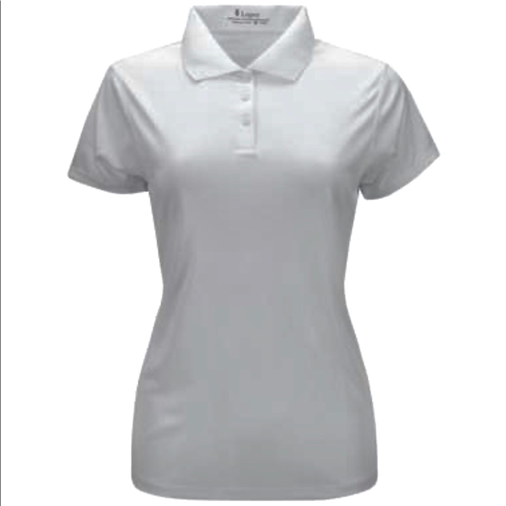 Elegant Women's White Polo Top